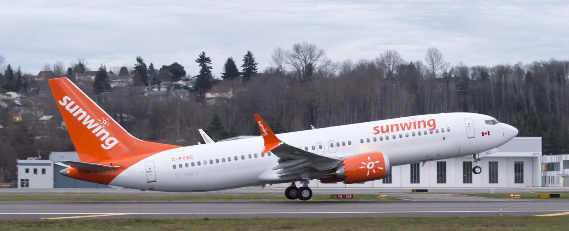 Sunwing 737 MAX 8 Delivery & Flyaway - January 31, 2019