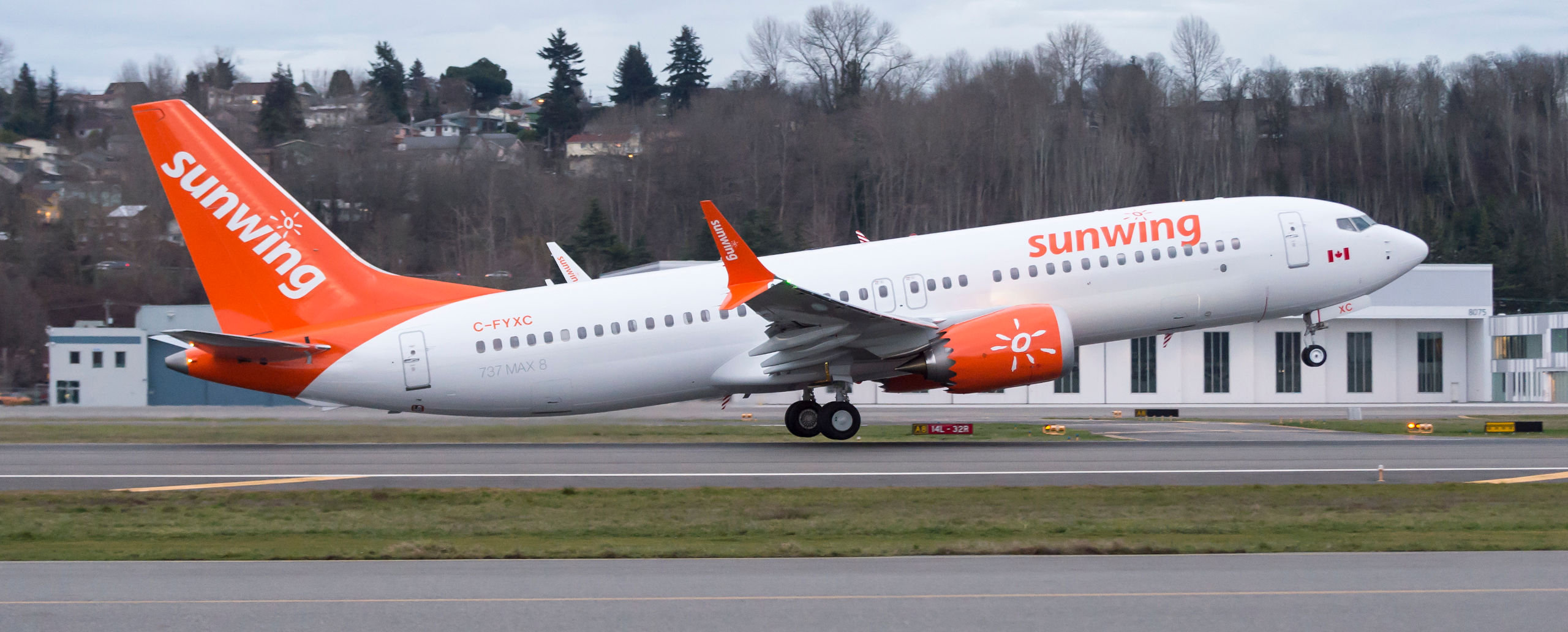 Sunwing 737 MAX 8 Delivery & Flyaway - January 31, 2019