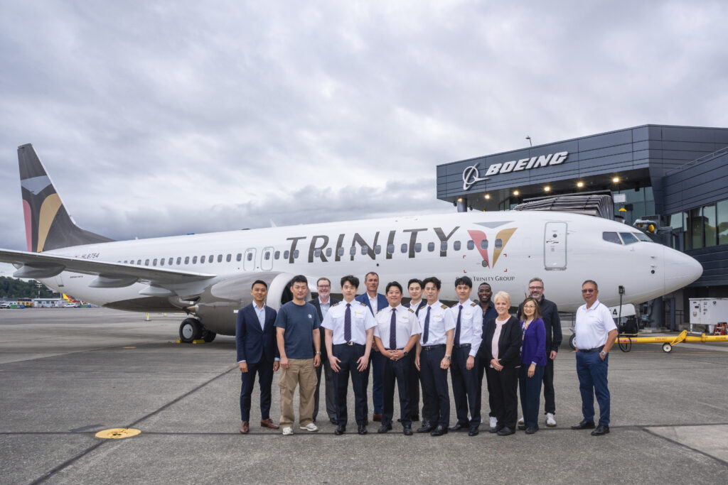 Aviation Capital Group Delivers First Boeing 737-8 Aircraft in New Trinity Airways Livery
